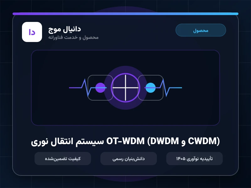 سیستم انتقال نوری OT-WDM (DWDM و CWDM)