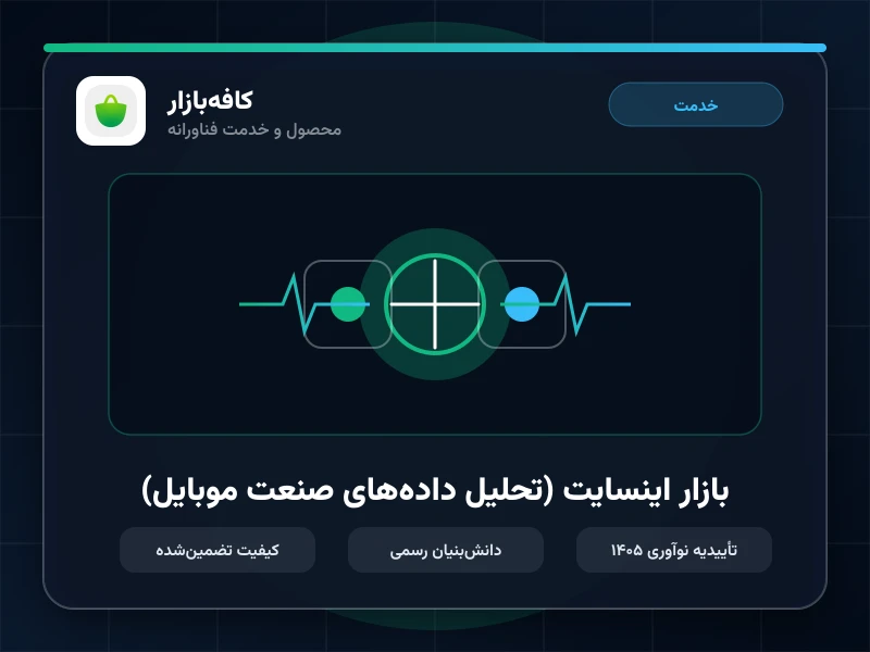 بازار اینسایت (تحلیل داده‌های صنعت موبایل)