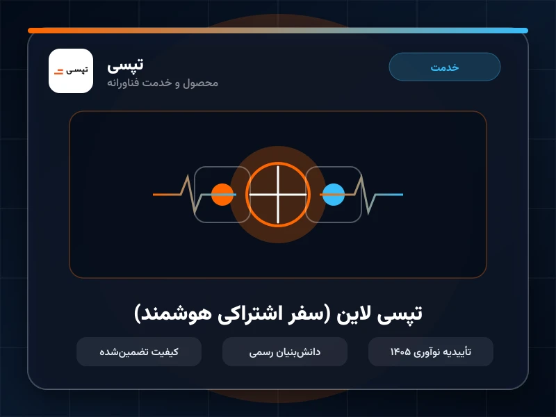 تپسی لاین (سفر اشتراکی هوشمند)